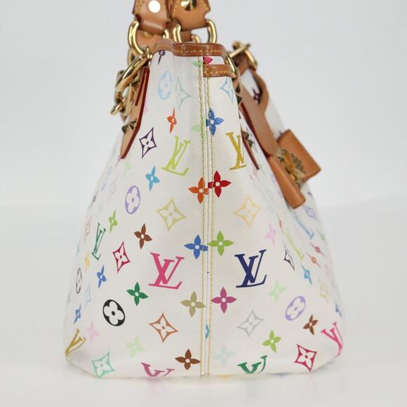 LOUIS VUITTON Monogram Multicolor Annie GM Tote Bag White M40303 - Picture 4 of 16